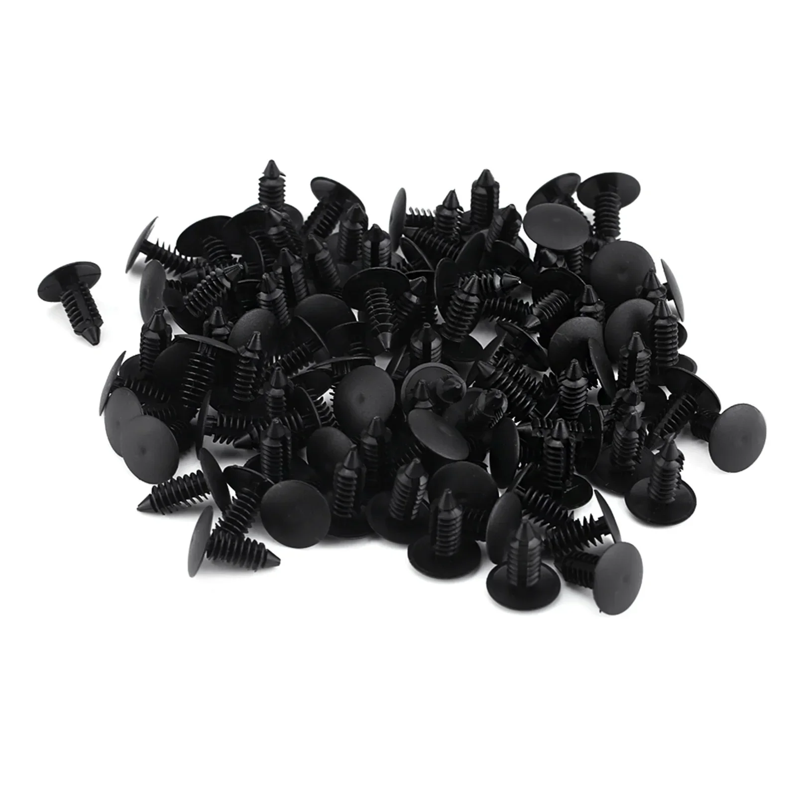 

50/100Pcs Auto Fastener Clips for Car Fit 7.5/8mm Hole Fender Bumper Shield Retainer Plastic Rivet Universal Car Buckle