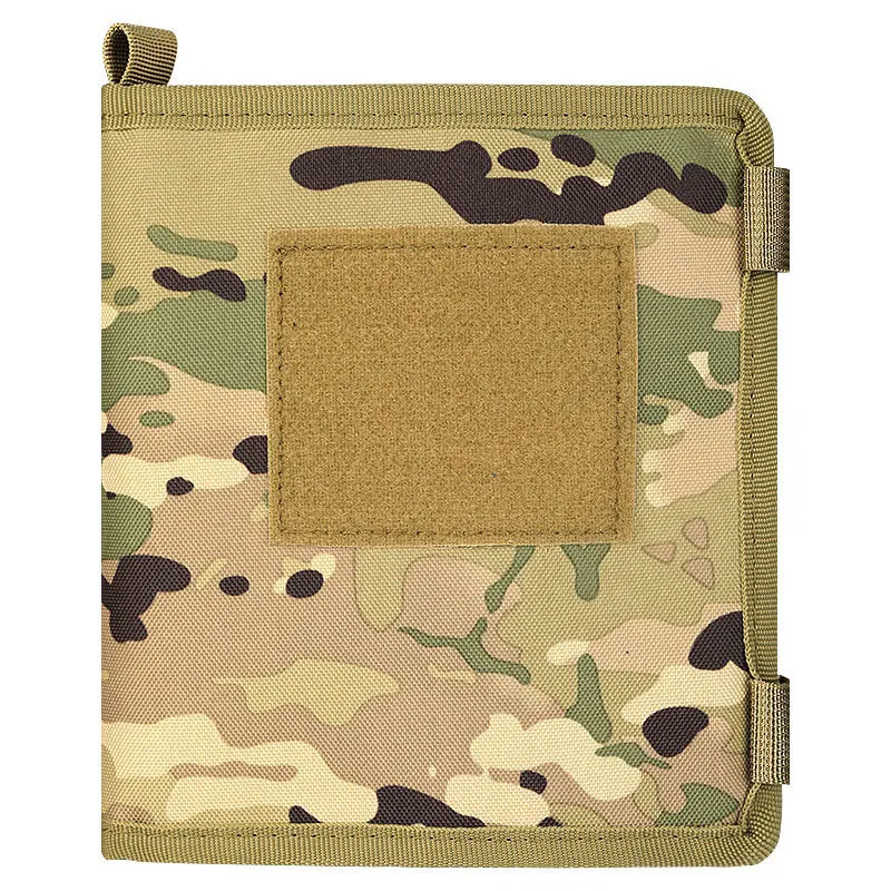 Outdoor waterproof map bag Army fan tactical canvas wear-resistant notebook notebook pen bag Book cover waterproof map bag