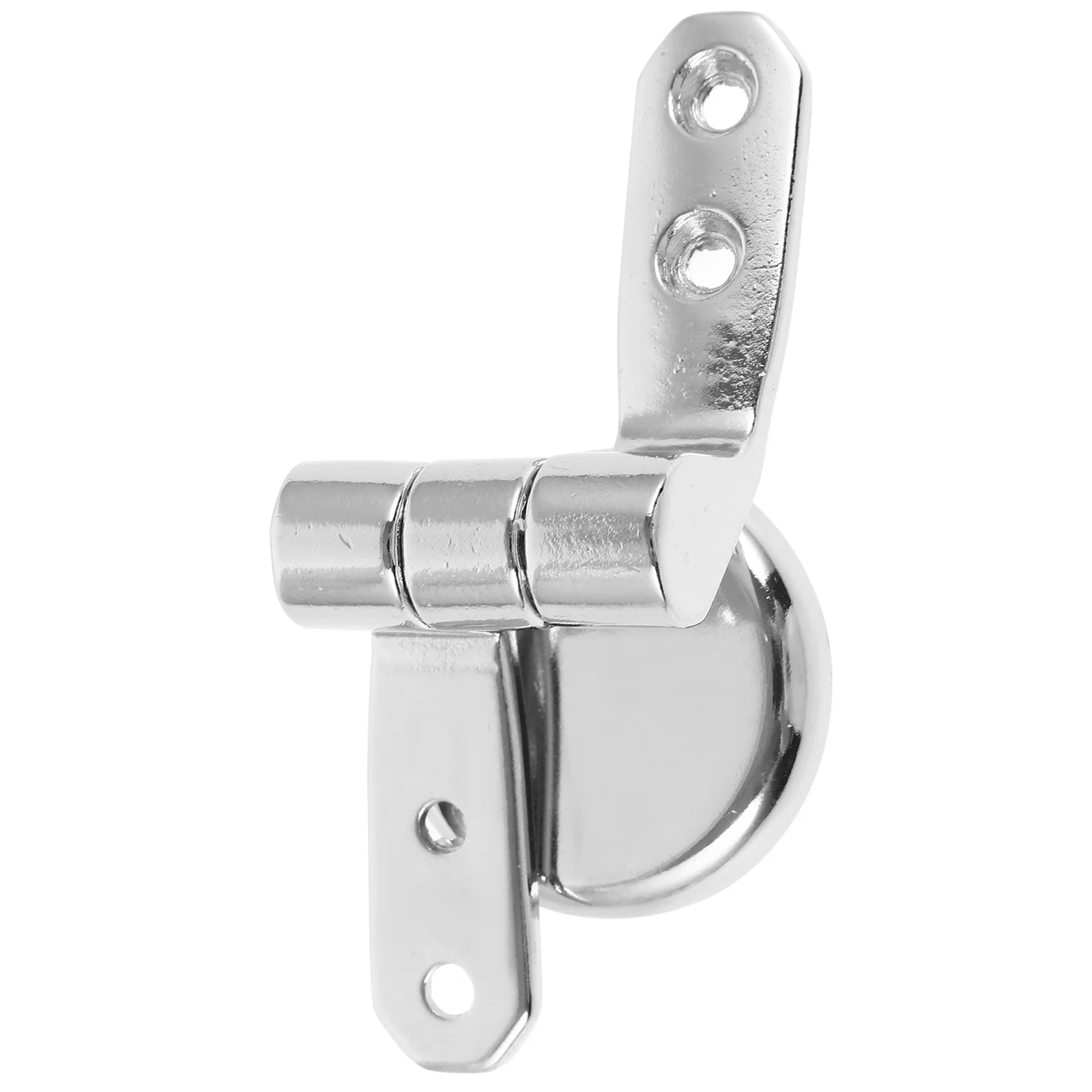 

Stainless Steel Toilet Seat Hinge Replacement Set For Wooden Plastic Metal Toilets Durable Mounting Hardware