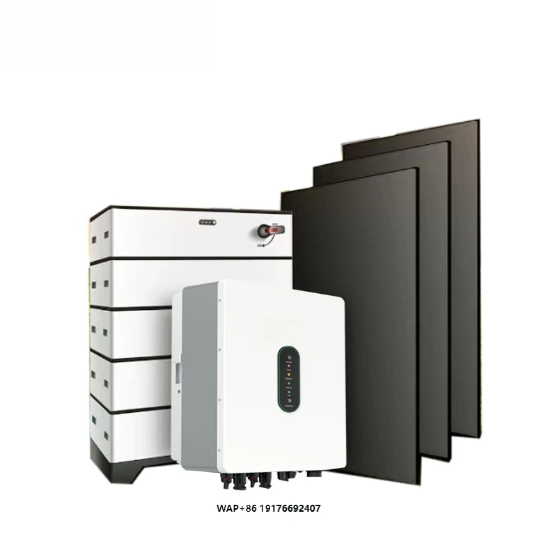 Factory Supply Complete Kit Residential Solar System 8-20kW with Deye Hybrid Inverter 230Vac and 48Vdc Battery Storage
