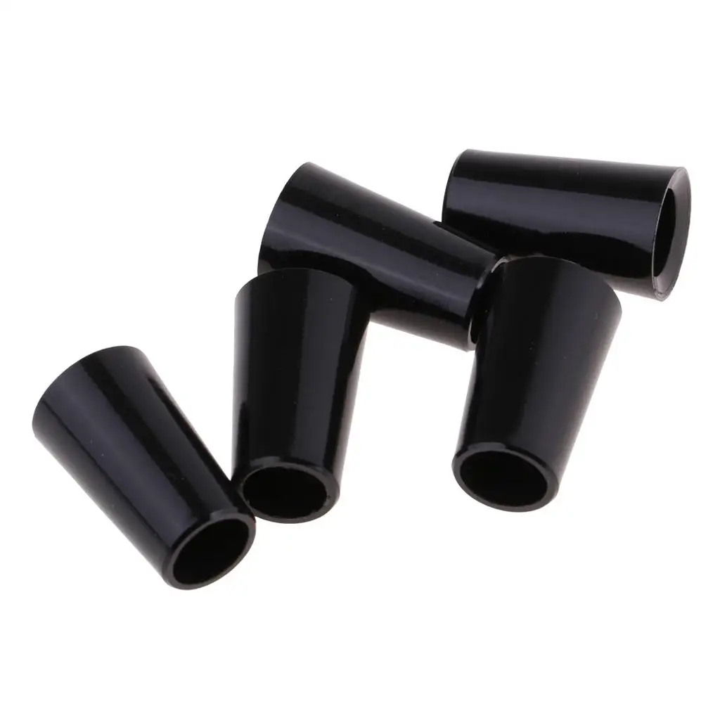 5 Count Black Golf Ferrule .370/.335 for Taper Shaft Adapter Ferrules