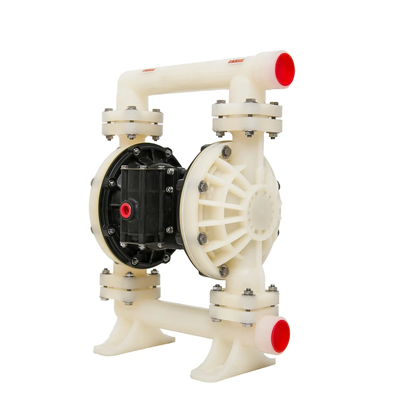 QBK25 1 Inch Kynar Chemical Resistant Air Operated Diaphragm Pump Pneumatic Low Pressure Customizable For Automotive Industry