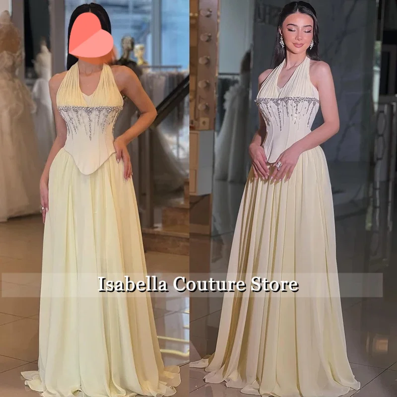 

Rhinestones Celebrity Dress Kuwait A-line Chiffon Formal Party Maxi Gown for Women Vestidos Customized