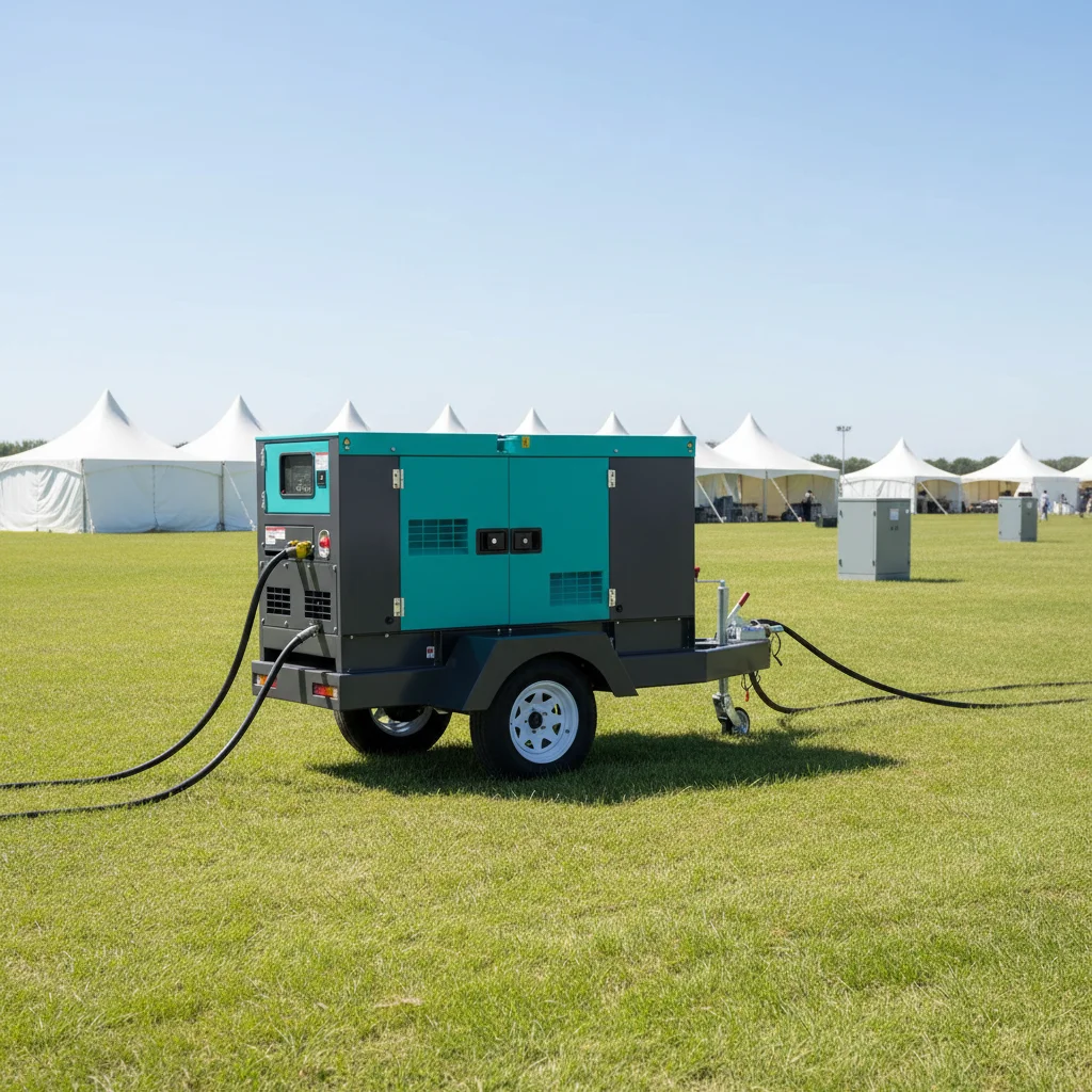 30kW-100kW Silent Diesel Genset Three Phase Automatic Start ATS Prime Power Standby for Farm Workshop Backup