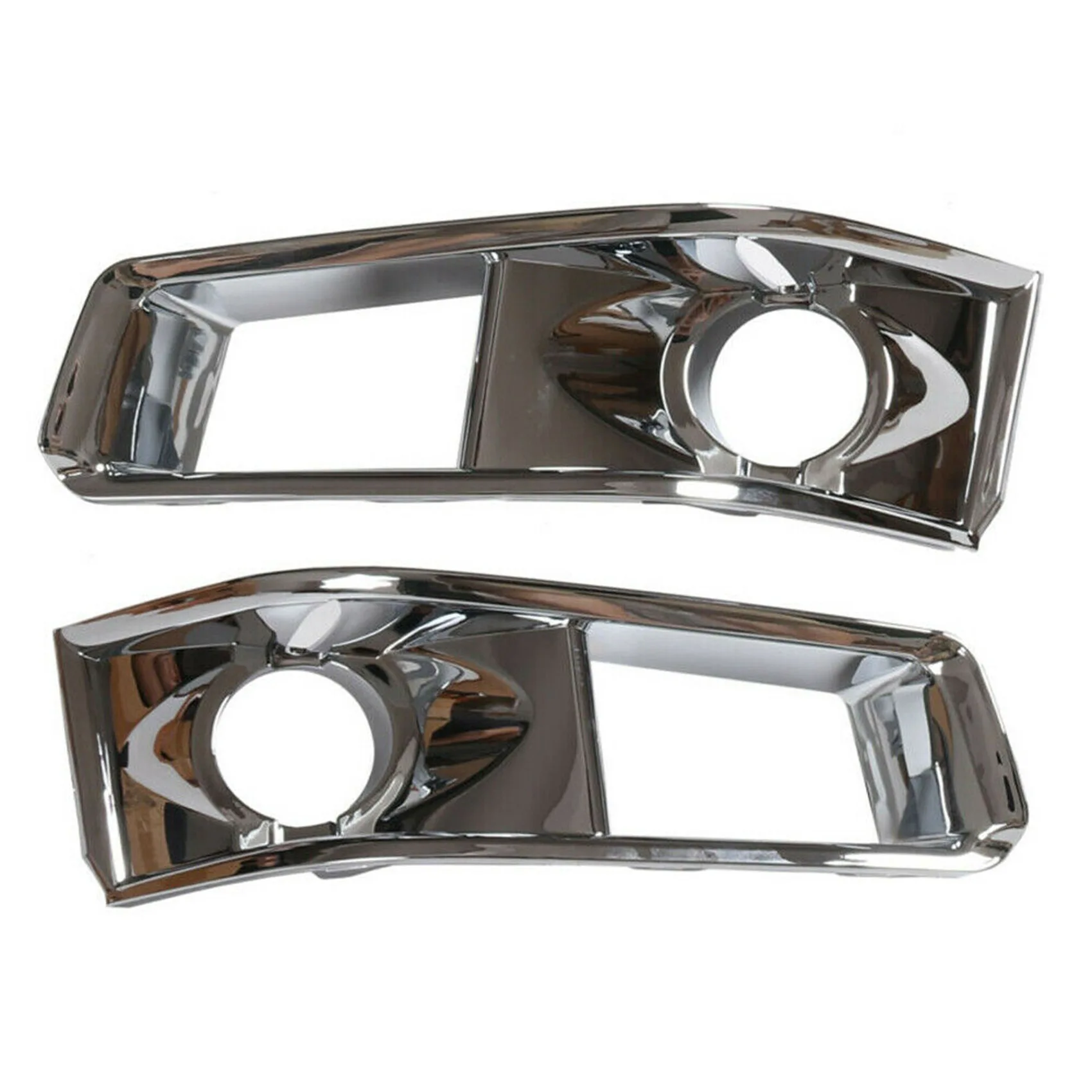 Front Fog Driving Light Cover Grille Fit for Cadillac CTS 2011-2014 Chrome 1 Pair 15904574(LH) 15904575(RH)