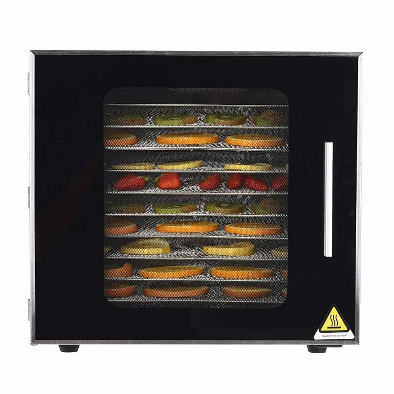 10 trays fruit vegetable food Air dryer Dehydration pet Dryer fast Strong health Efficient dehydrator