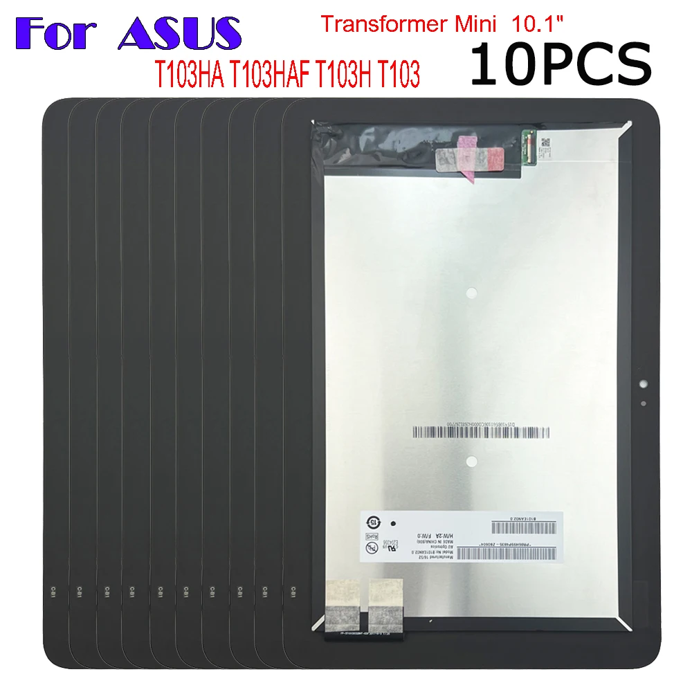 

10PCS AAA+ For ASUS TransFormer Mini 10.1" T103HA T103HAF T103H T103 HA LCD Display Touch Screen Digitizer Glass Assembly Repair