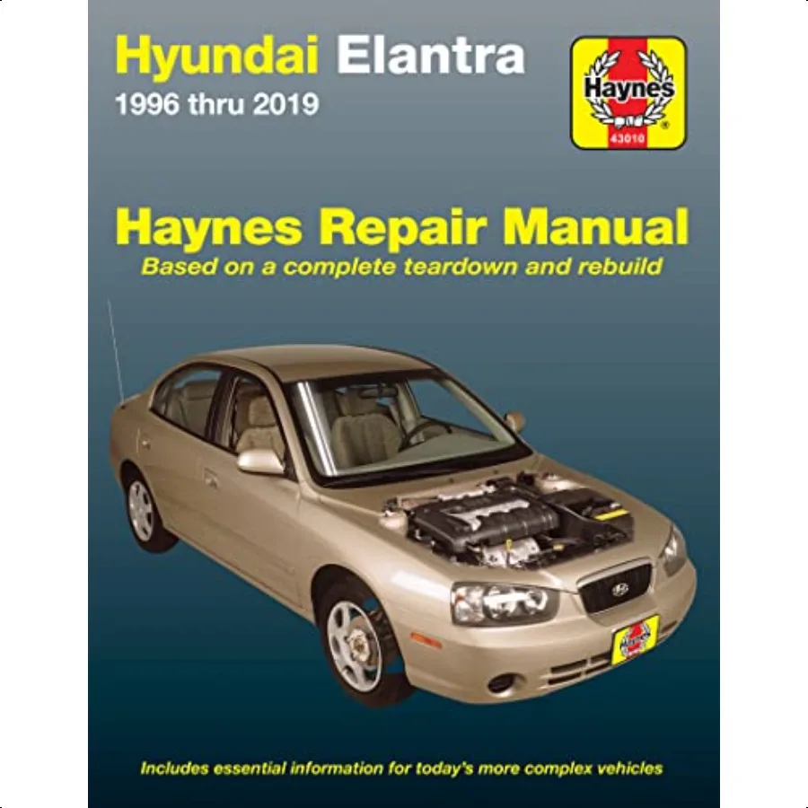 

Hyundai Elantra 1996 thru 2019 Haynes Repair Manual: На основе полного разборного и восстановления. Включает информация для t.