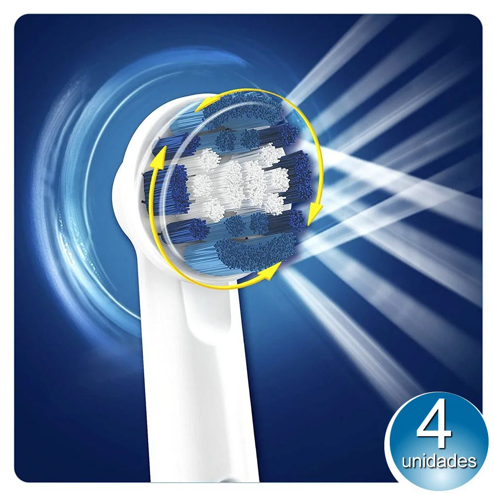 Oral B EB20 Precision Clean Toothbrush Heads Deep Cleans Removes Plaque And Stains Softly Brush Refill 2/4/8pcs image 6