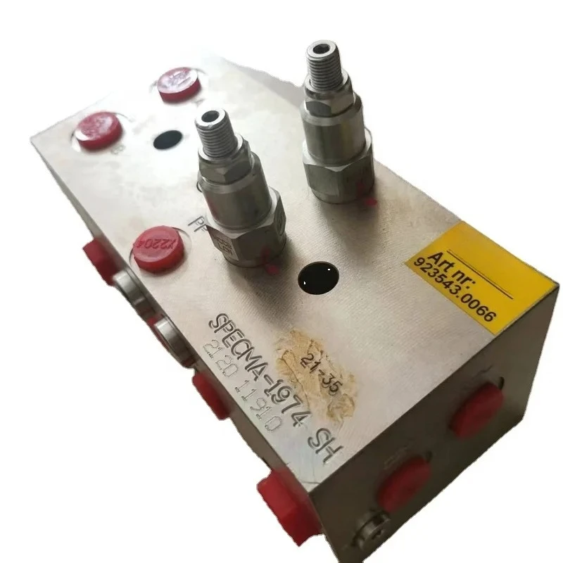 KALMAR DRF Spreader Balance Valve Block AJMS-1279 923543.0066 Steel Valve Block