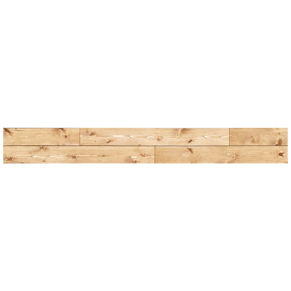 

Floor Sticker Wood Pattern Decal Wall Sticker Bedroom Decor PVC Excellent Texture Durable Craftsmanship Garden Supplies