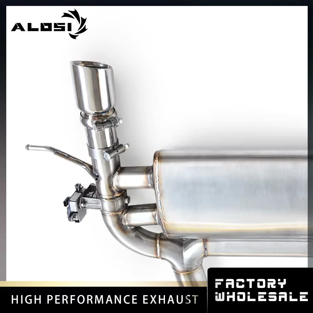 

For Audi TT MK1 1.8T 1998-2006 High Performance Exhaust with Valve Catback Exhaust System Modified Racing Performance