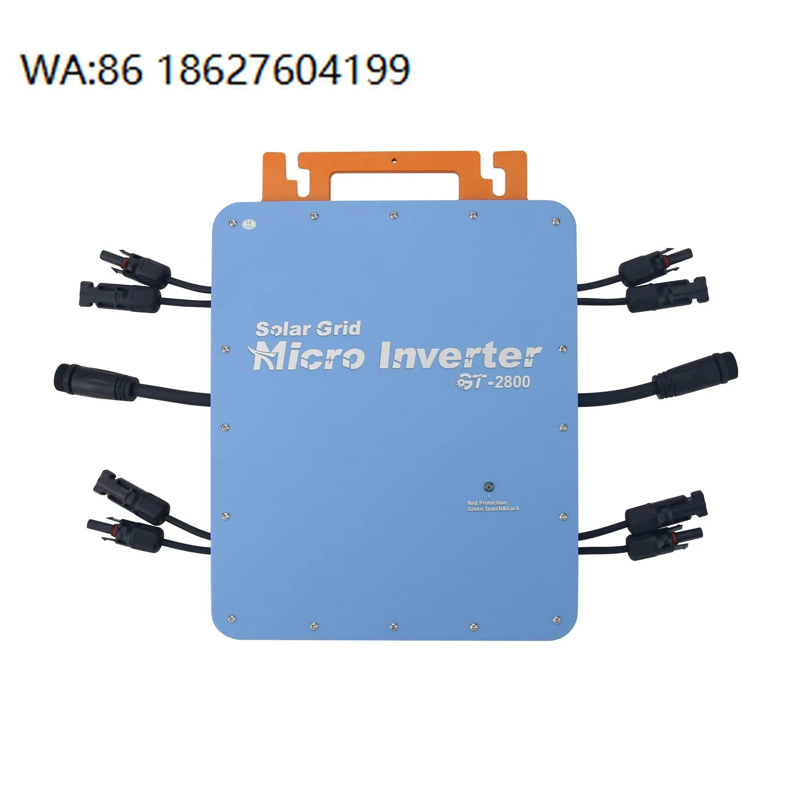 

2800W Grid Micro Inverter 110V/230V IP66 Waterproof WiFi Remote APP Upgrade Intelligent MPPT System