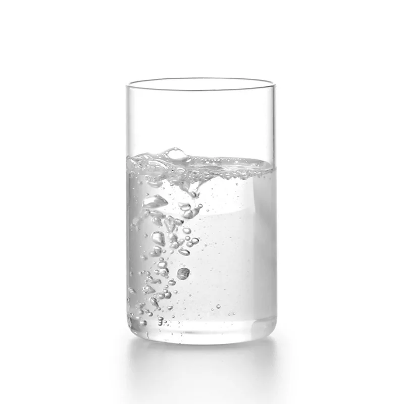Samadoyo Taza de agua de vidrio de borosilicato de alta calidad, taza de agua de vidrio transparente, taza de leche, taza de cristal de 300ml