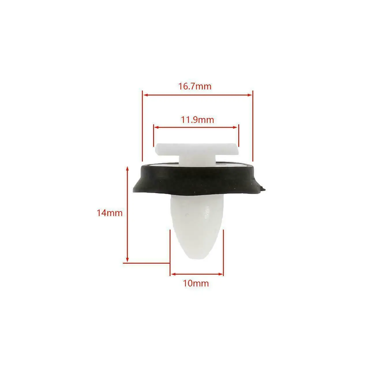 50pcs RV Exterior Side Moulding Rub Bumpstrip Lower Door Trim Clip For Peugeot Boxer Motorhome Caravan Camper Van RV Accessories view 5