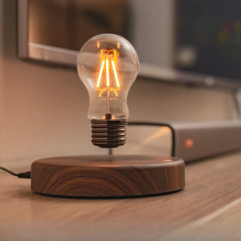 

Creative Magnetic Levitation Bulb Decorative Night Light for Bedroom Living Room Study A Special Gift Novelty Globe Magnetic