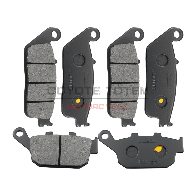 Motorbike front and rear brake pads for Loncin Vogel 650ds LX650 500r Cr9