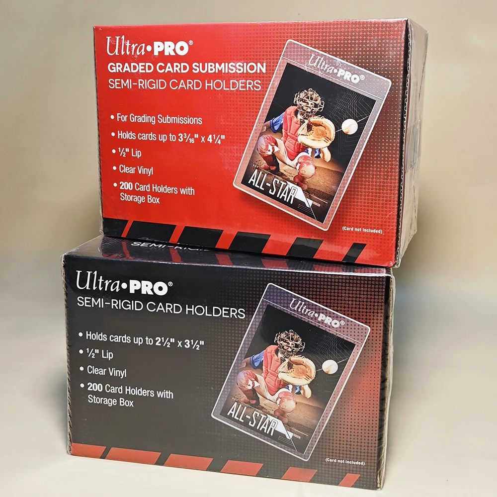 200-card-holders-with-storage-box-graded-card-submission-semi-rigid-card-holders-fit-for-baseball-trading-sports-cards
