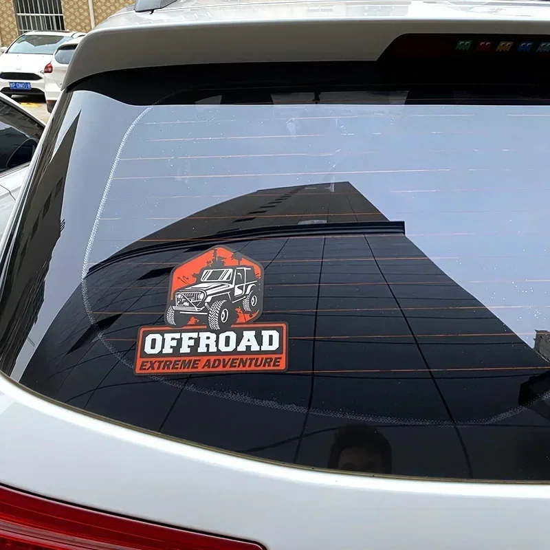 Adesivo de carro decalques peças protetor solar e capa à prova d' água arranhões para jeep adesivo off road gráfico adesivos de vinil 4x4 exterior
