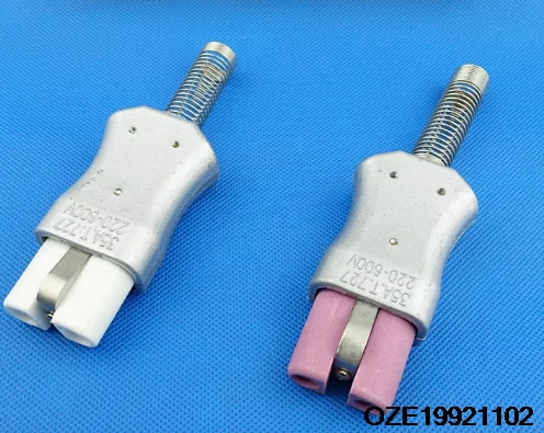 

Высокотемпературная вилка из алюминиевого сплава T727 — керамический разъем для электрической плиты с нагревательным кольцом на 35 А, прочная и эффективная вилка