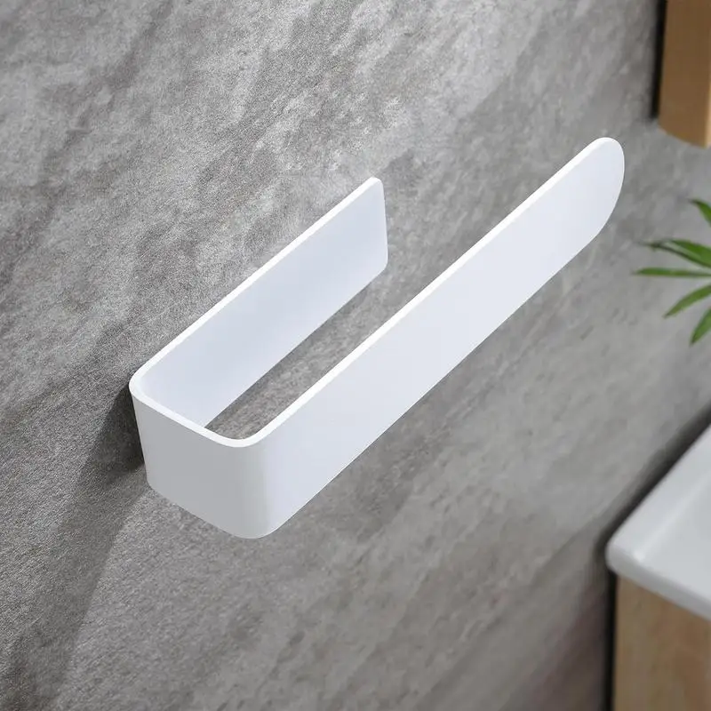 Toallero no perforado, toallero para baño, autoadhesivo, toalla de cocina, toallero de mano, artículos para el hogar