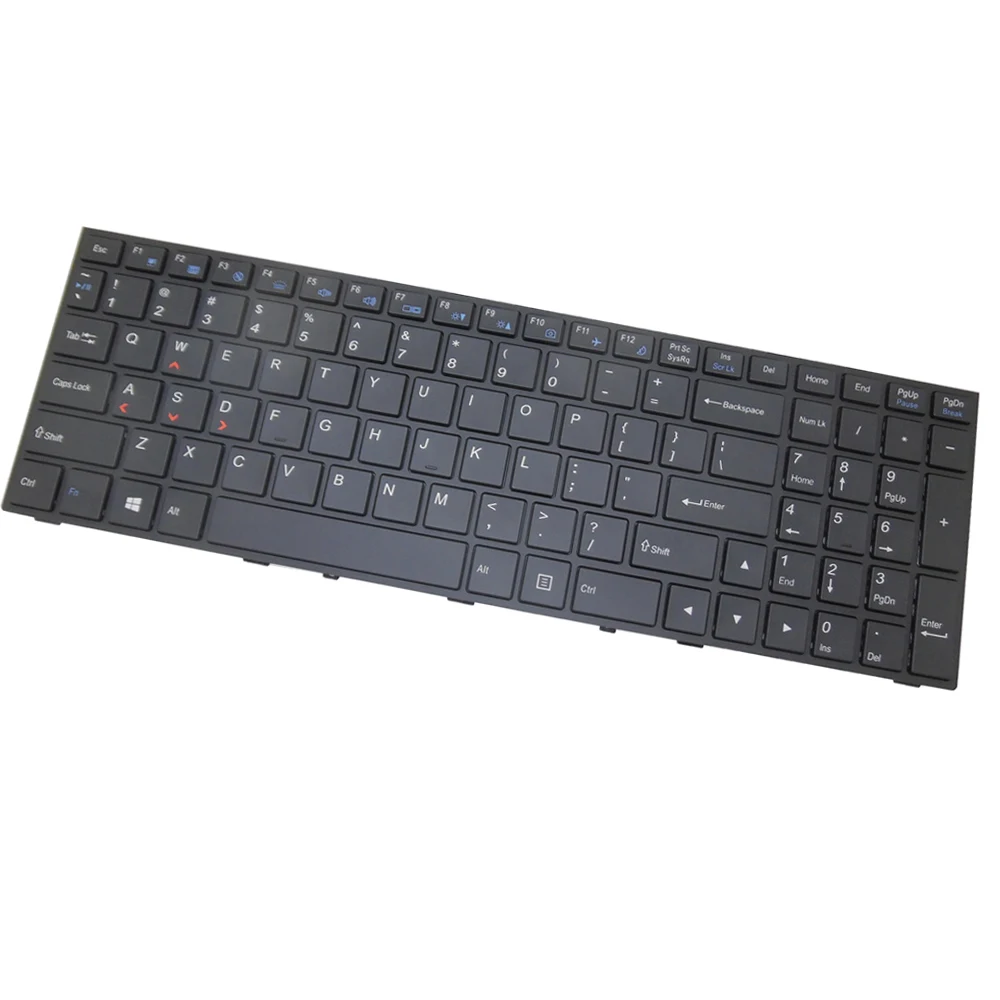 

Клавиатура для ноутбука DEXP Ares E100 E103 E104 E105 E110 E112 E113, английская, американская, с подсветкой, черная, новая