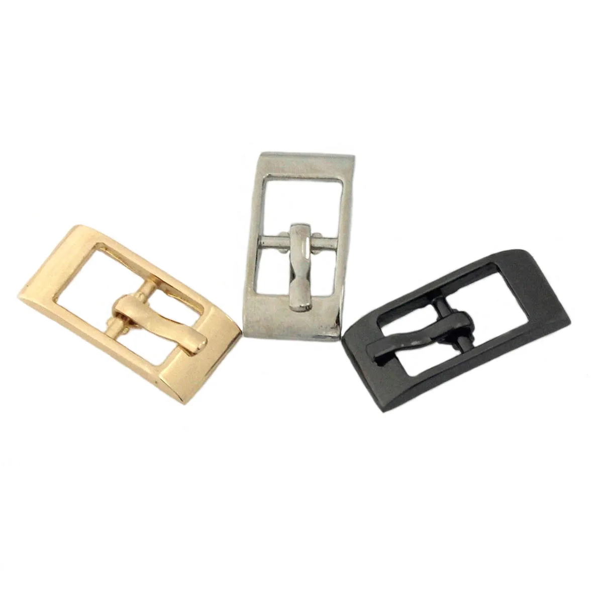 1pcs Metal Rectangle Adjustable Buckle Fashion Clasp for Leather Craft Bag Strap Belt Handle Shoulder Garments Shoes Accessories