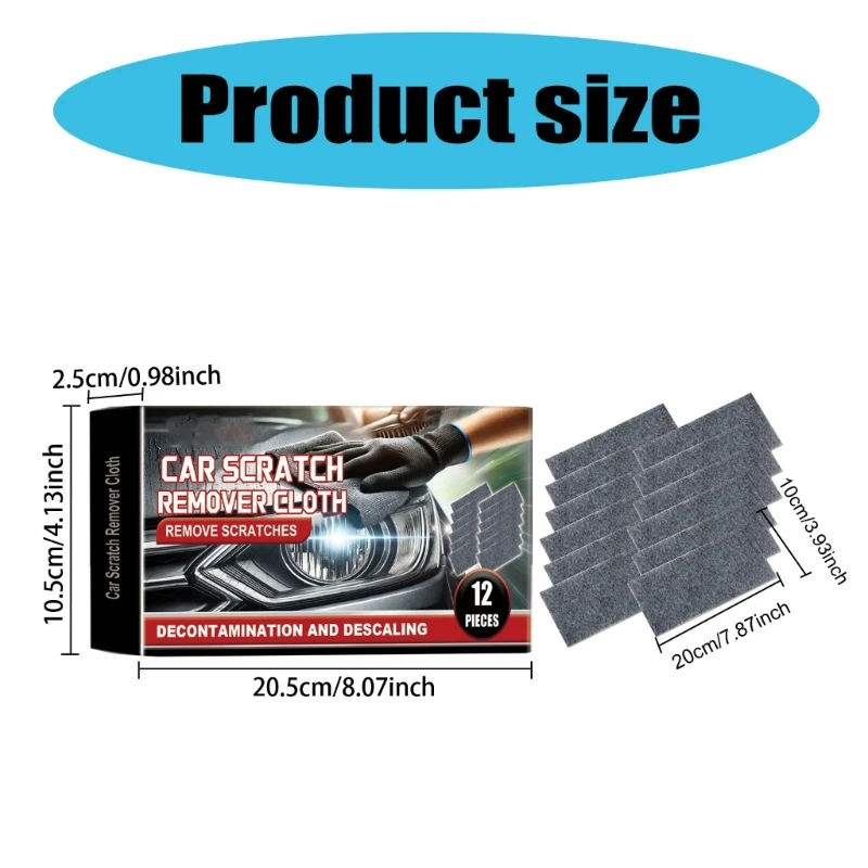12 Chiếc/36 PC Tẩy Xước Ô Tô Vải Bảo Vệ Vải Lau Xe Chống Trầy Xước Vải Cho Xe Và Màu Sắc
