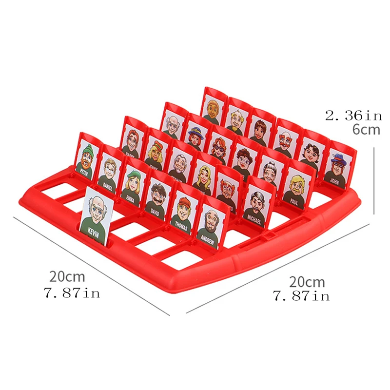 Guess Who I Am in a Table Game Guess Who the Character Is Card Board Logic Training Parent-child Interaction Intellectual