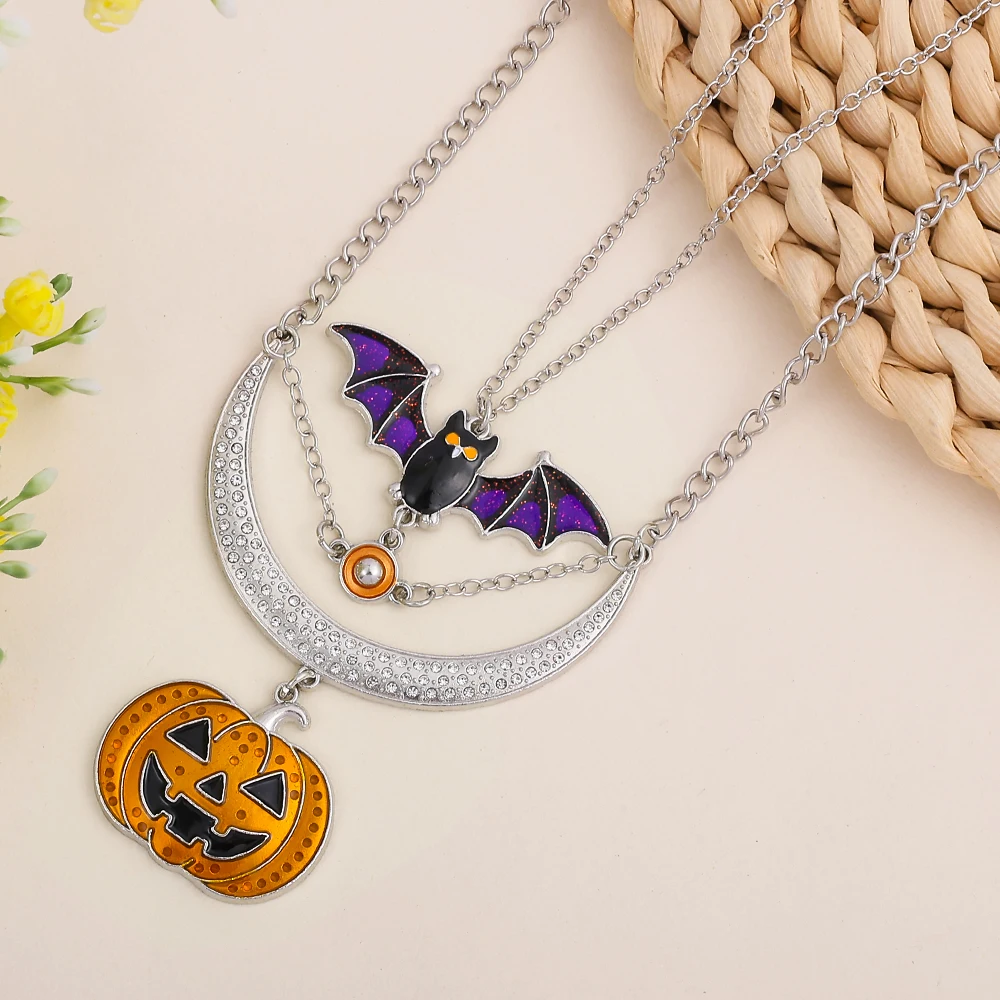 Cadılar Bayramı Temalı Katmanl - Layered Pendant Necklace Aesthetic incelemesi ve fiyatı