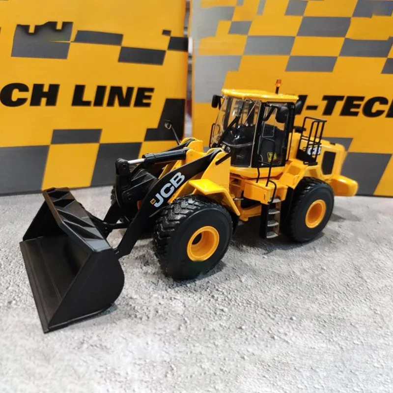 Diecast 1/50 Scale British JCB 467 Loader Engineering Alloy Car Model Collection Souvenir Ornaments Diaplay Vehicle Toys Gift