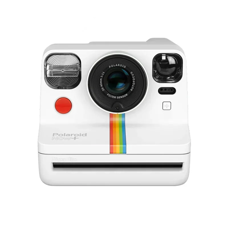 The Hot Spot Polaroid Photograph The Polaroid Now Plus of Rider\'s Rainbow Camera for Once Imaging in Black and White