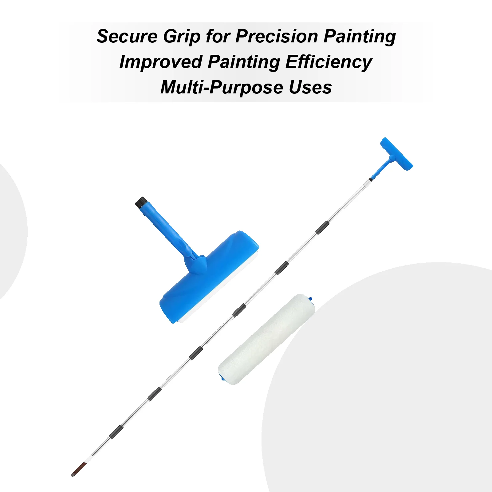 

Настенный валик для краски, не капельный инструмент для покраски, регулируемый 10-дюймовый валик для покраски дома, настенный валик для дома, кухни, ванной комнаты, жизни