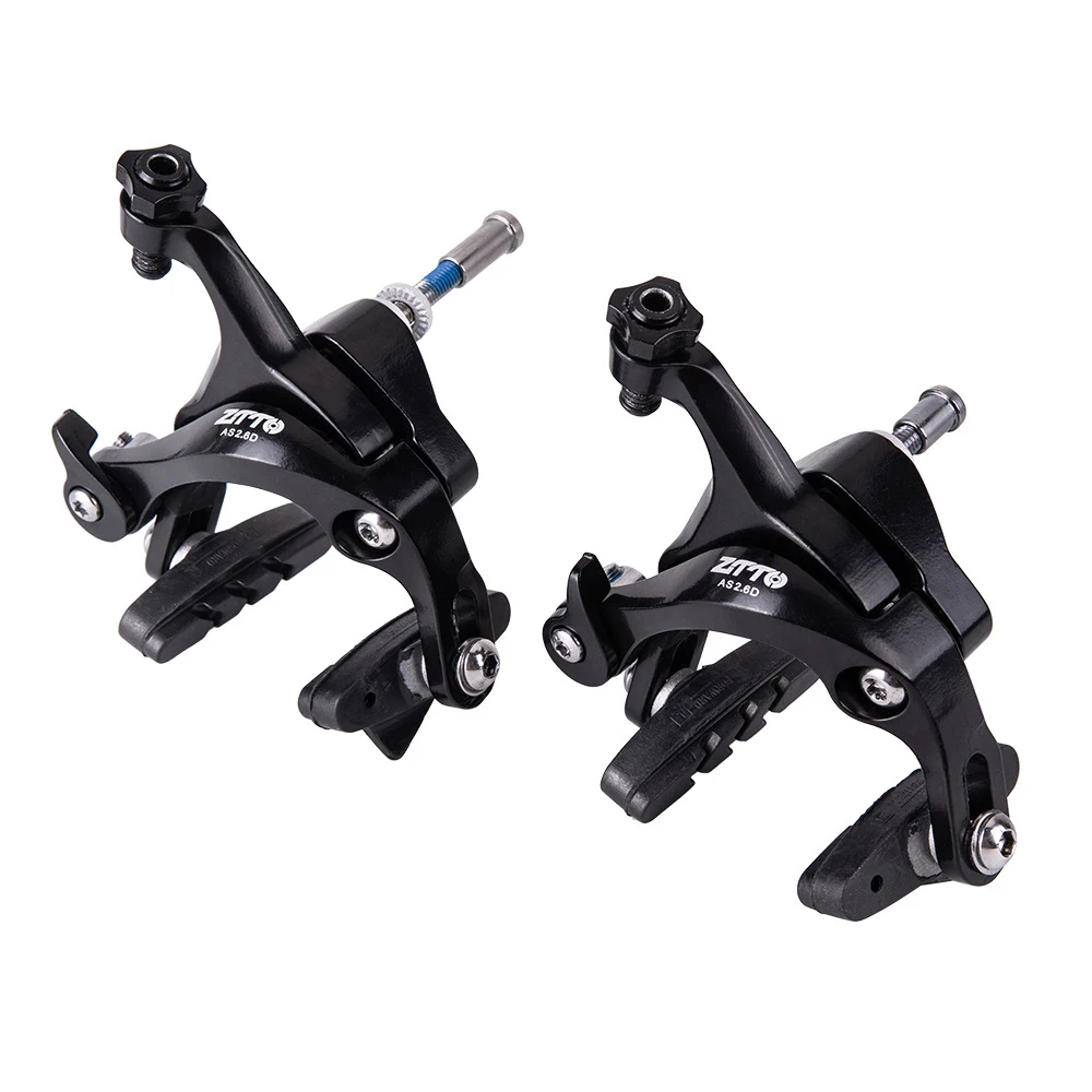 ZTTO Bicycle Brake AS2.6D Dual Pivot Calipers for Road Bike Folding Bike Side Pull Rim Brake Center Front Rear Rim V Brake