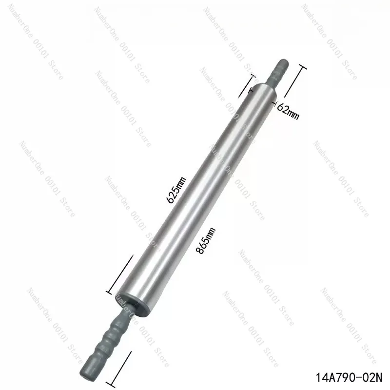 Stainless Steel Dough Sheeter Roller Pastry Laminating Machine Spare Parts Pressing Rod Rolling Pin Attachment for Puff Pastry