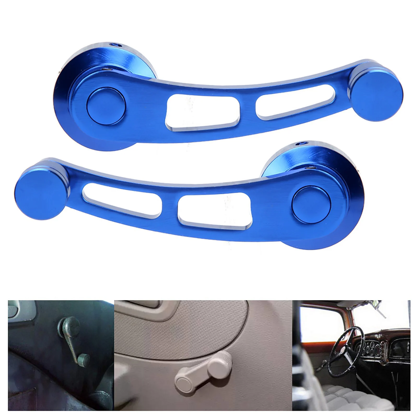 Alloy Window Handle Riser Winder Crank Fit for  Classic Car Winder Crank Window Crank Window Handle Winder Riser