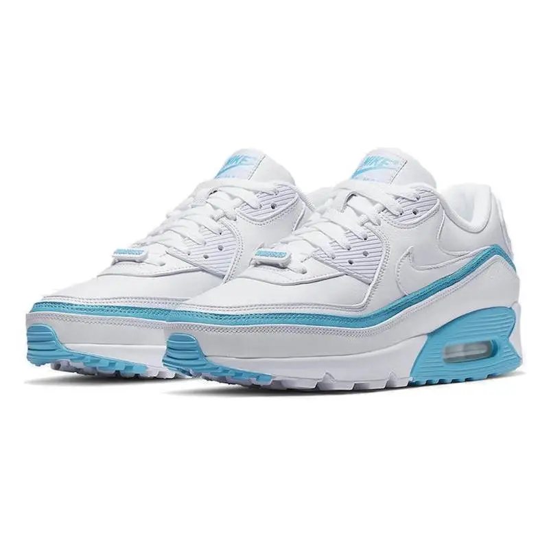 Nike Air Max 90 Undefeated White Blue Fury Sneakers shoes CJ7197-102