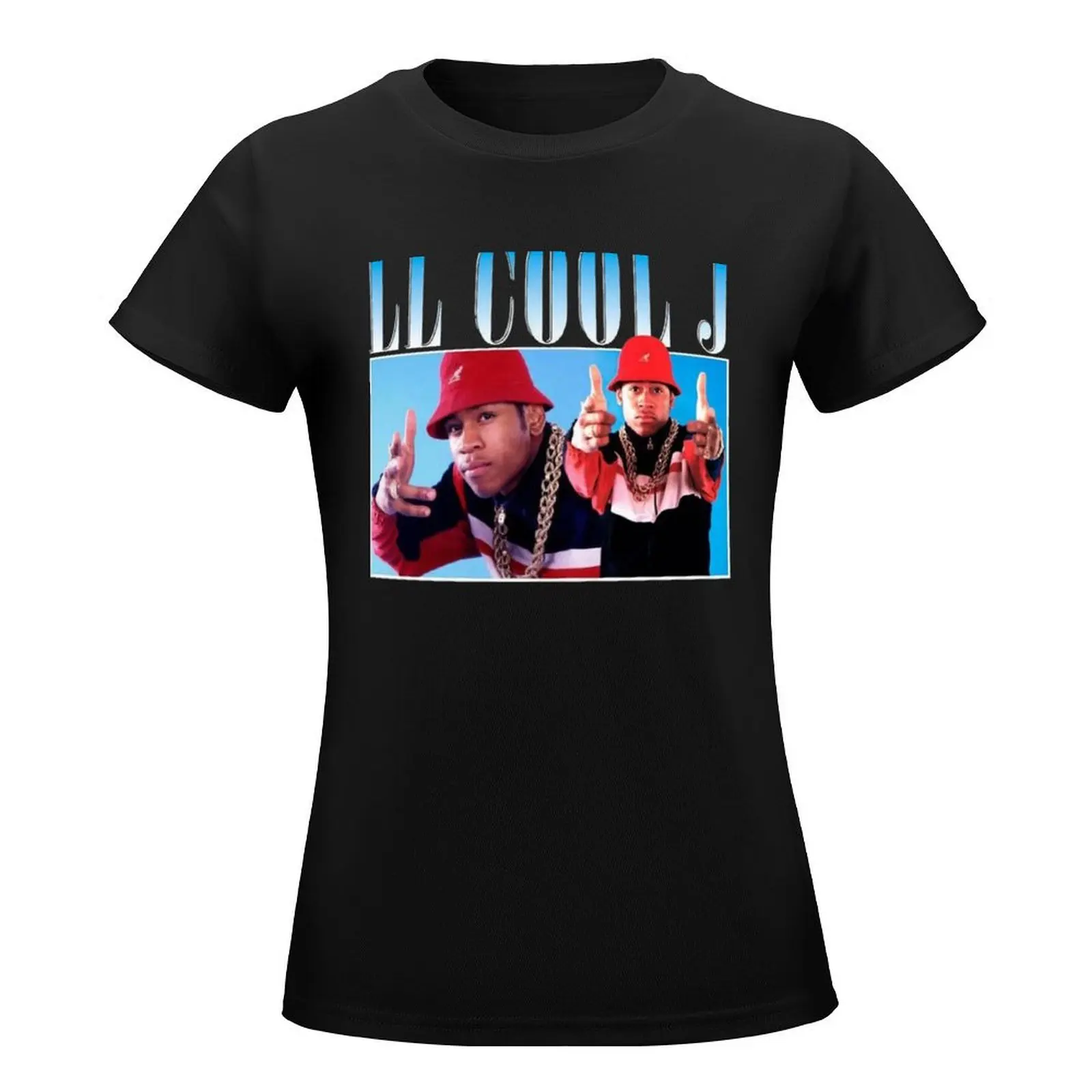 Camiseta LL Cool J para mujer, ropa estética, camisetas de algodón