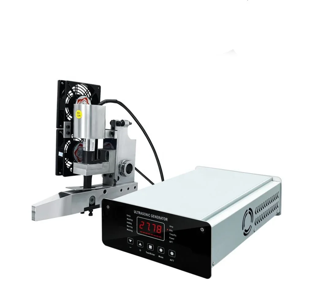 JYDSONIC Ultrasonic welding machine and cutting system machine for sealing plastic fabric pp pe nylon