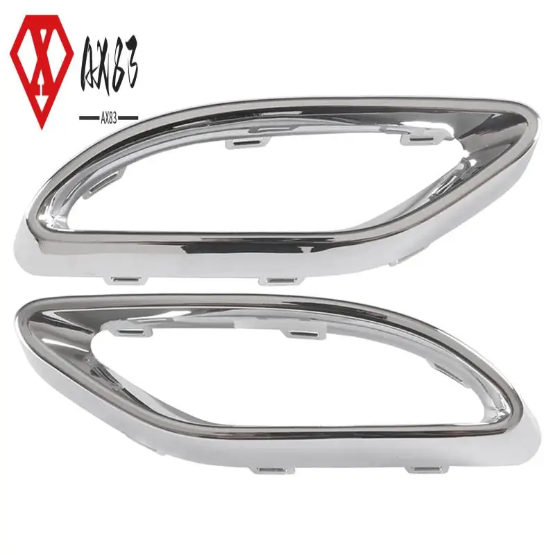 

AX83-Left&Right Rear Exhaust Pipe Trim Bezel Tailpipe Cover Trim For Mercedes Benz W177 W238 E W205 A2058852221 A2058852321