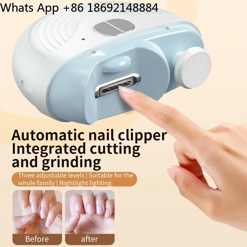 

2-in-1 electric nail clipper, fully automatic nail clipper, multifunctional nail trimmer
