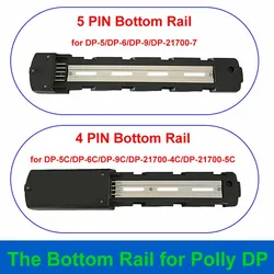 DP Case Bottom Rail 5PIN 4PIN for EBike Polly DP Battery Case DP-5 DP-5C DP-6 DP-6C DP-9 DP-9C DP-7-21700 DP-2170-5C Bracket