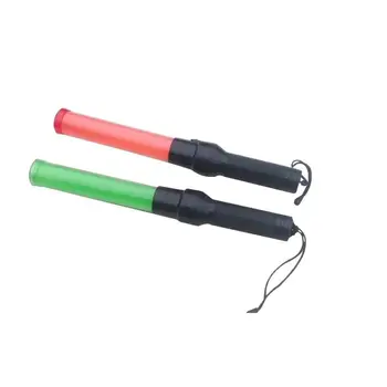 Bâton de Circulation LED Extérieur, Lumière de Sécurité Clignotante, Iode, 41cm