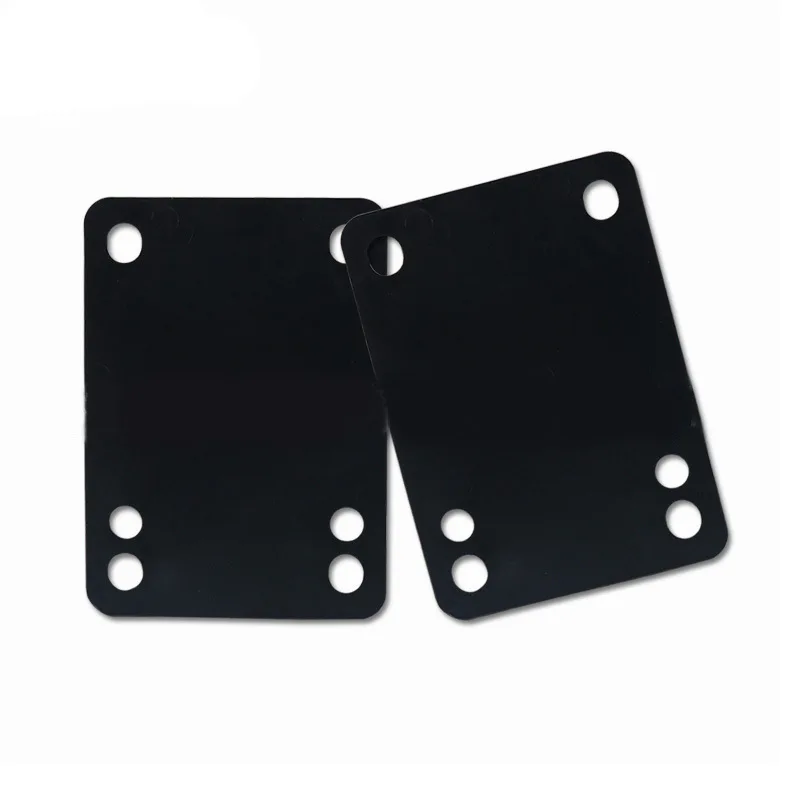 1Set Skateboard Riser Pad 3mm PU Rubber Gasket with 29mm Bolts Longboard Deck Shock Absorption Truck Bracket