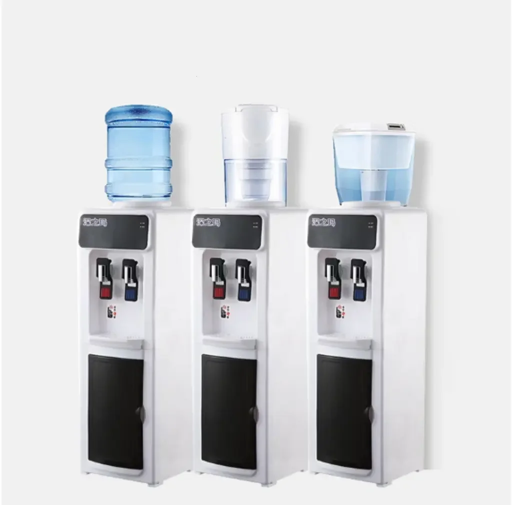 Home Water Dispenser 85cm Tall Vertical Model with Room Temperature Ice Water + Hot Water