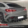 メルセデスベンツ GLE クラス C167 クーペ GLE53 GLE63 AMG 2020UP 炭素繊維車のリアバンパースプリッターカナード車のリアボディキット 1