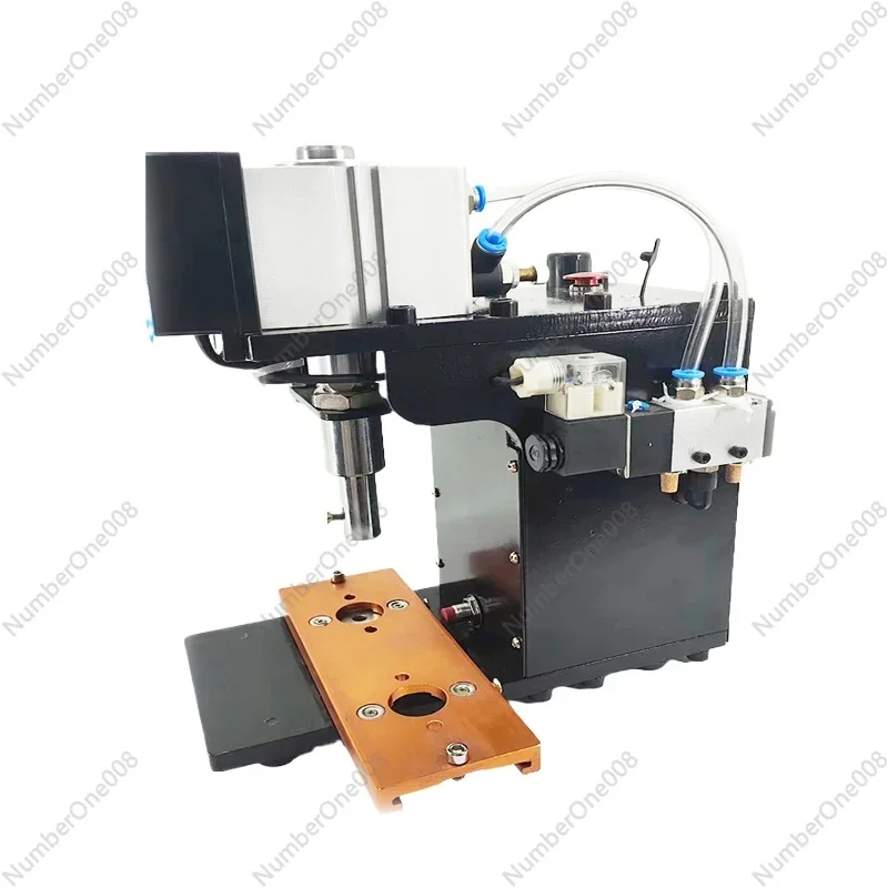 All-metal Pneumatic Badge Machine, Bar Making Machine, High-efficiency Induction Pneumatic Machine Does Not Contain Molds