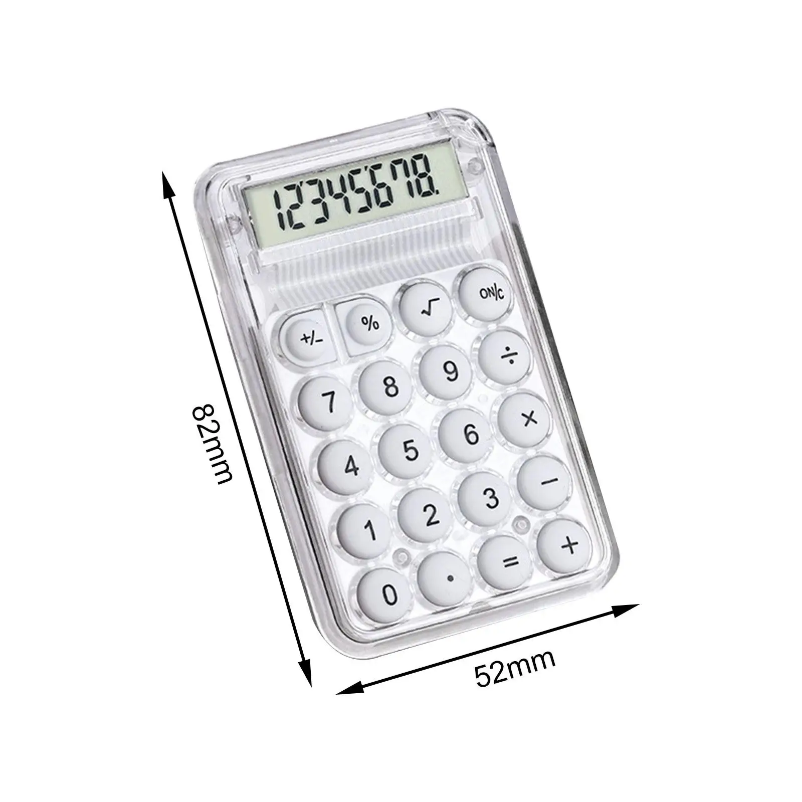 Desktop Calculator School Stationery Comfortable Mini Scientific Calculator Aesthetic Calculator for Home Kindergarten Students