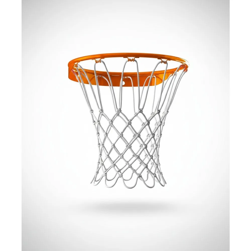 Professional 18" Steel Basketball Hoop with Net | Fixed or Breakaway Rim | Indoor Outdoor Court Replacement