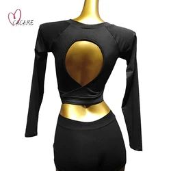 Dance Top Shirts Clothes Women Suit Dance Wear Latin Ballroom Modern Dresses Fringe Dress Samba Costumes Latino Clothing D0858